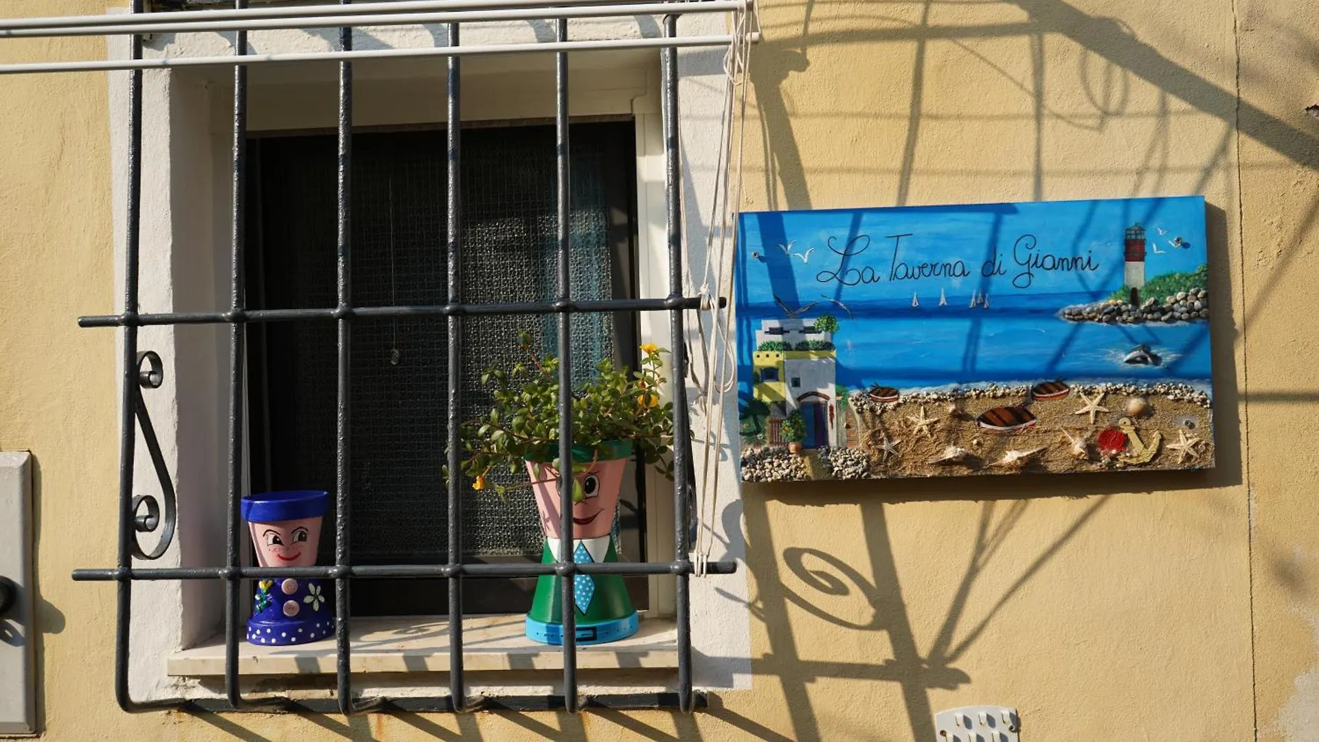 La Taverna di Gianni near the beach Italy Riviera Savona